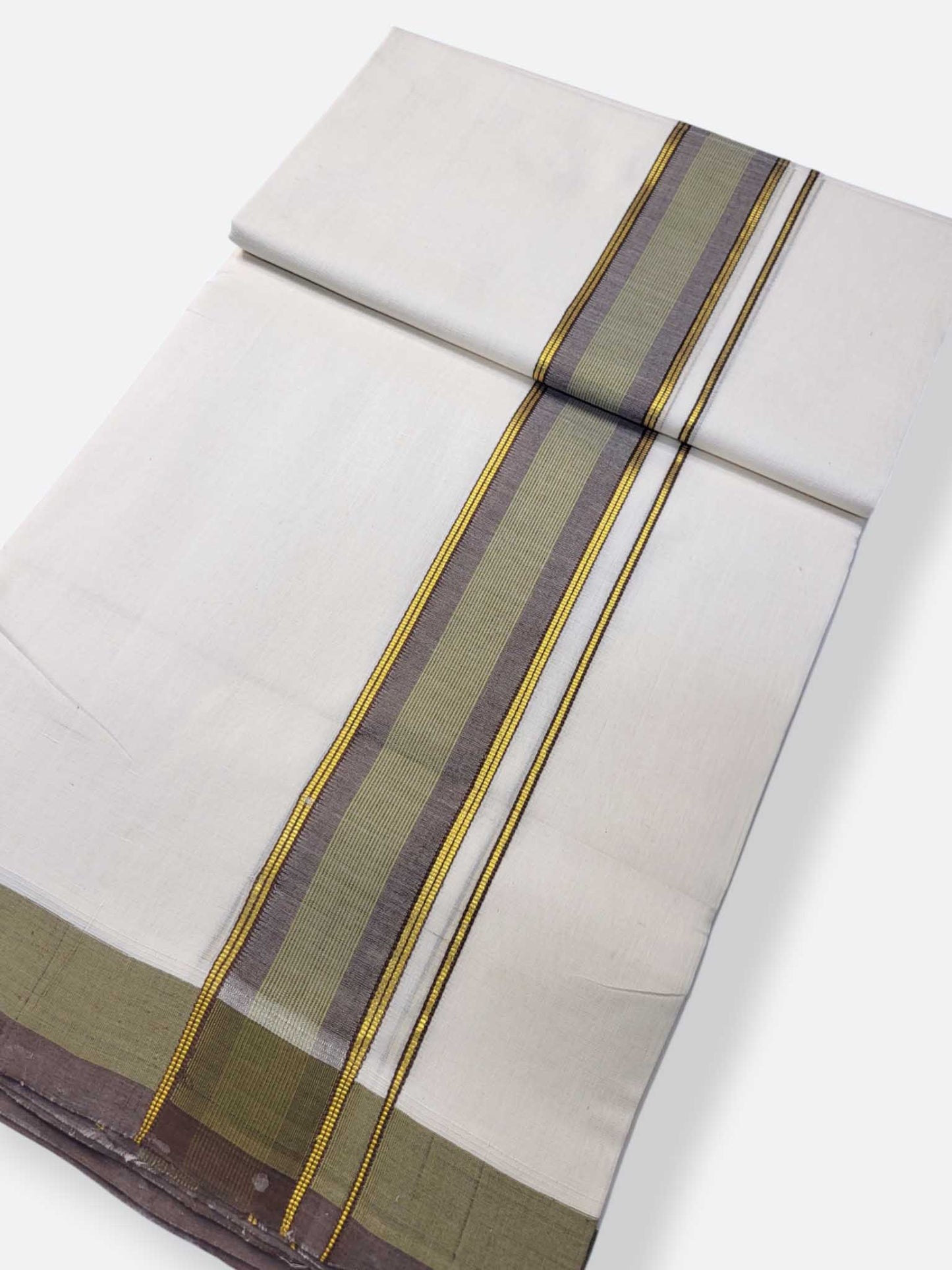 Kerala Premium Balaramapuram Handloom Dhoti/Mundu for Men