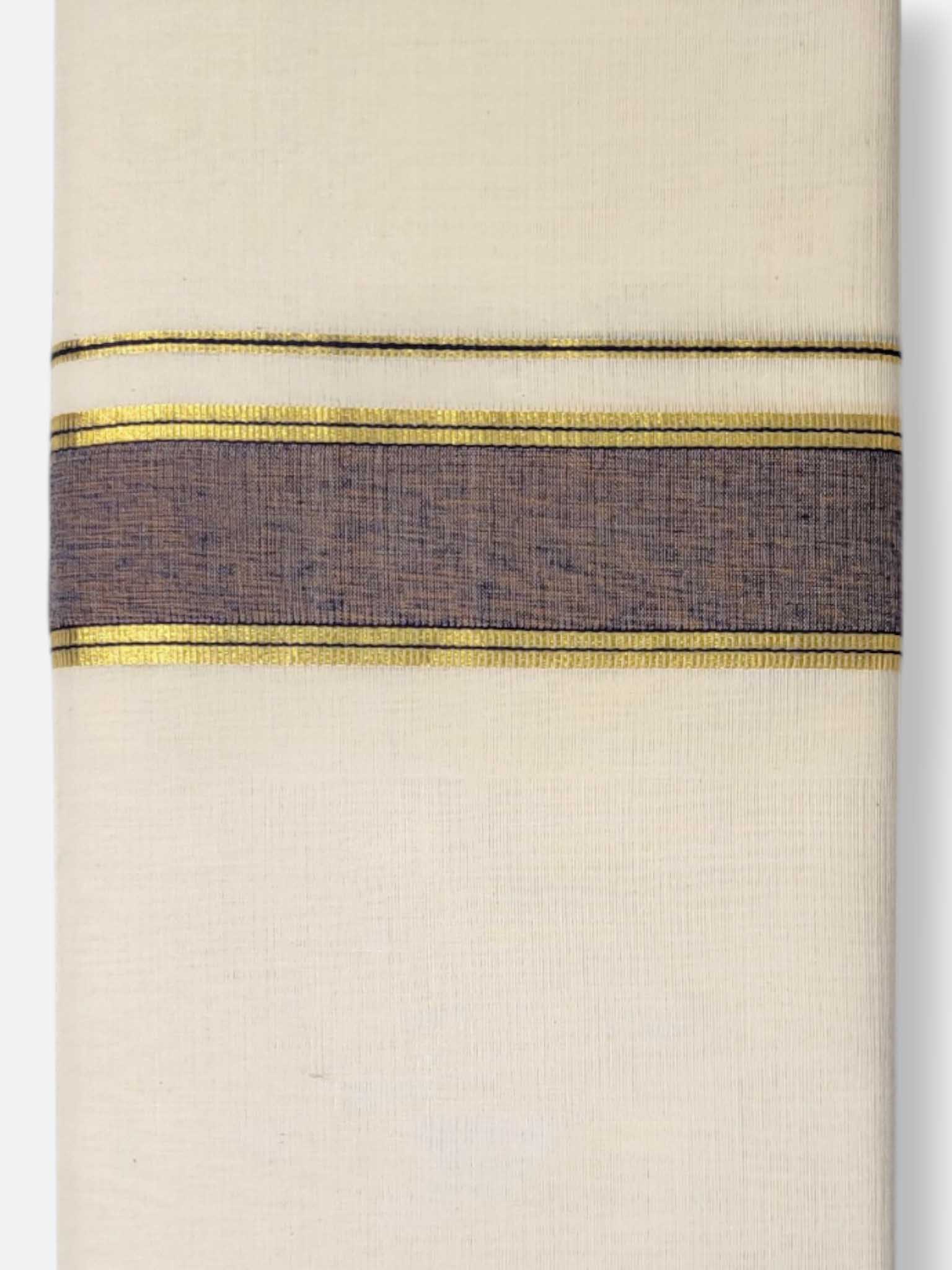 Kerala Premium Balaramapuram Handloom Dhoti/Mundu for Men