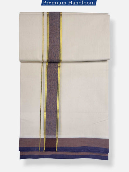 Kerala Premium Balaramapuram Handloom Dhoti/Mundu for Men