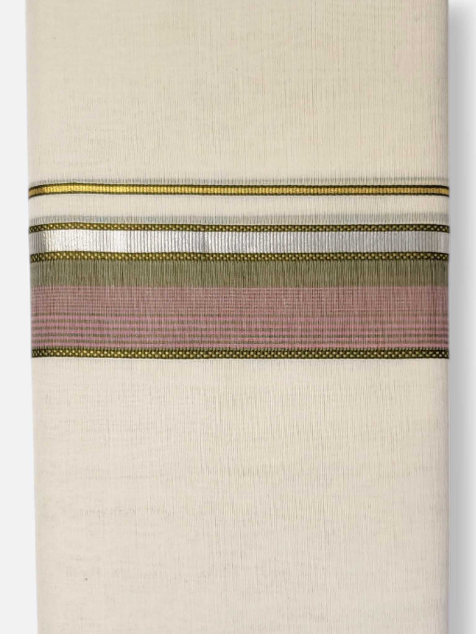 Kerala Premium Balaramapuram Handloom Dhoti/Mundu for Men