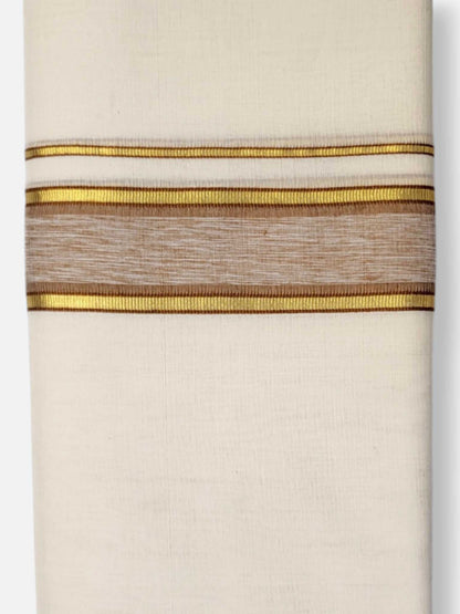 Kerala Premium Balaramapuram Handloom Dhoti/Mundu for Men