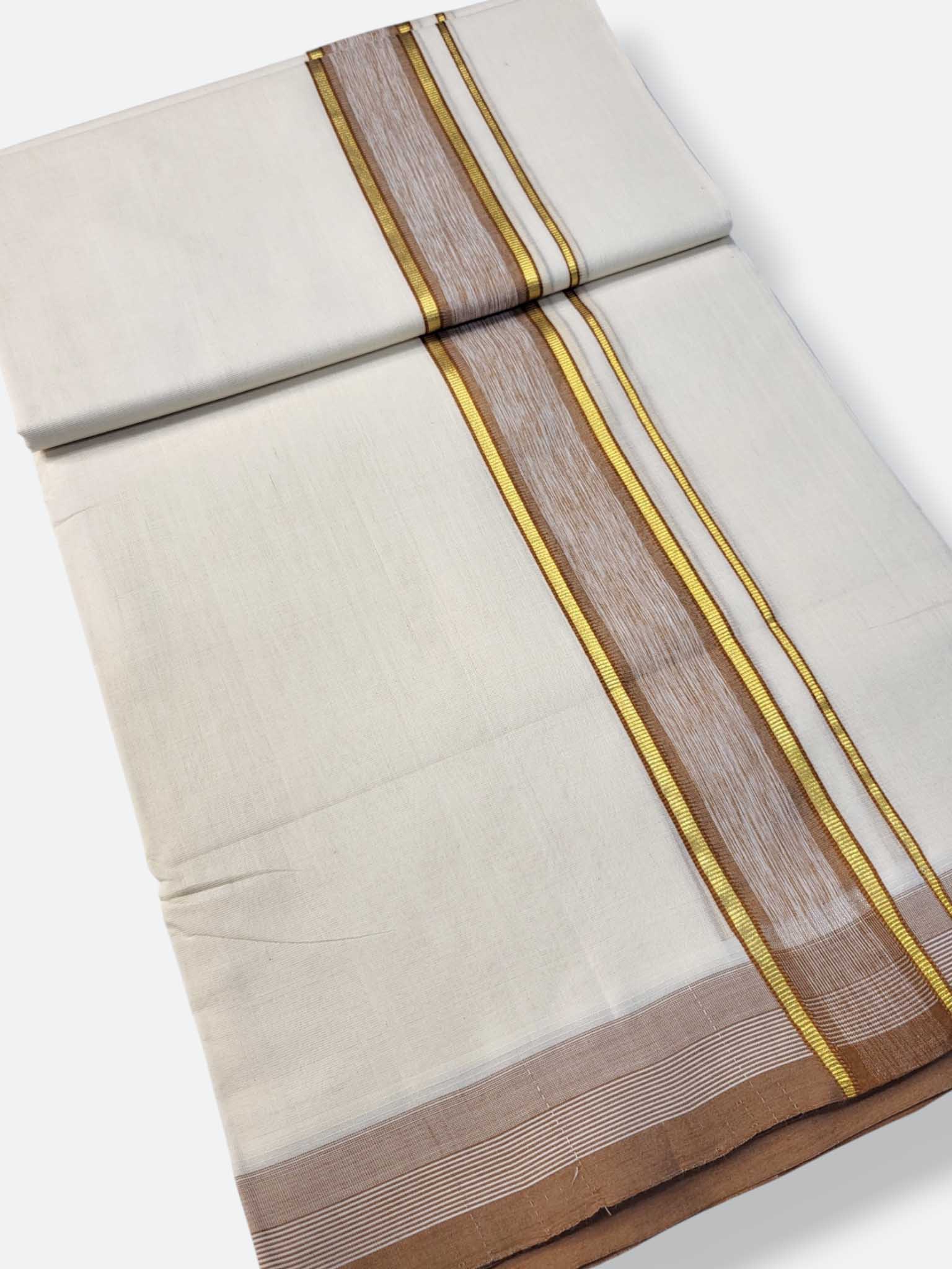 Kerala Premium Balaramapuram Handloom Dhoti/Mundu for Men