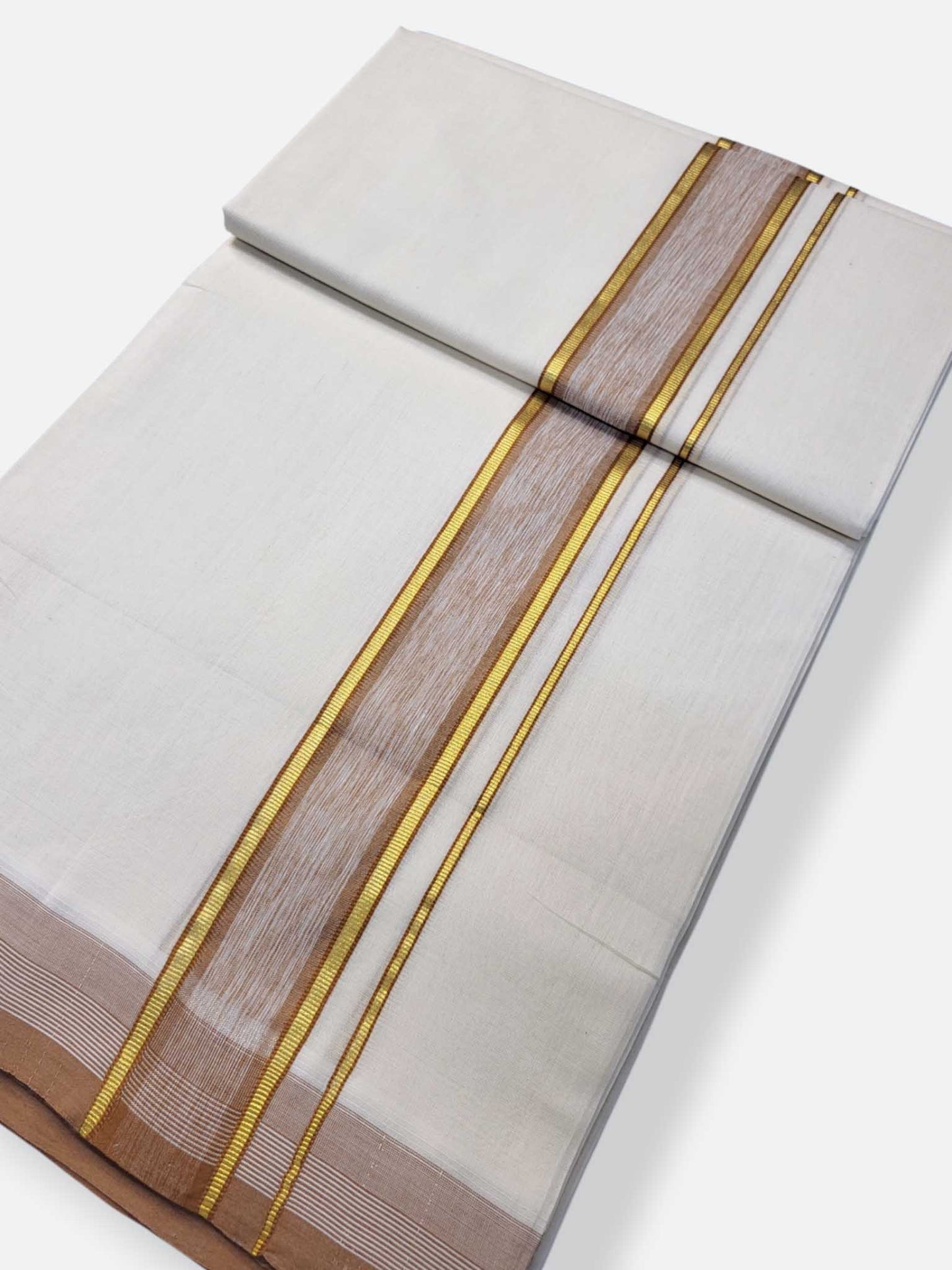 Kerala Premium Balaramapuram Handloom Dhoti/Mundu for Men