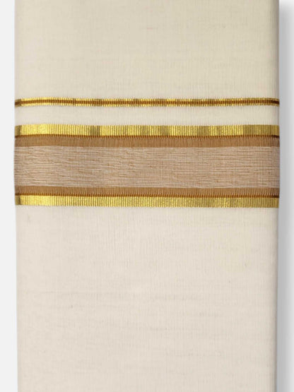 Kerala Premium Balaramapuram Handloom Dhoti/Mundu for Men