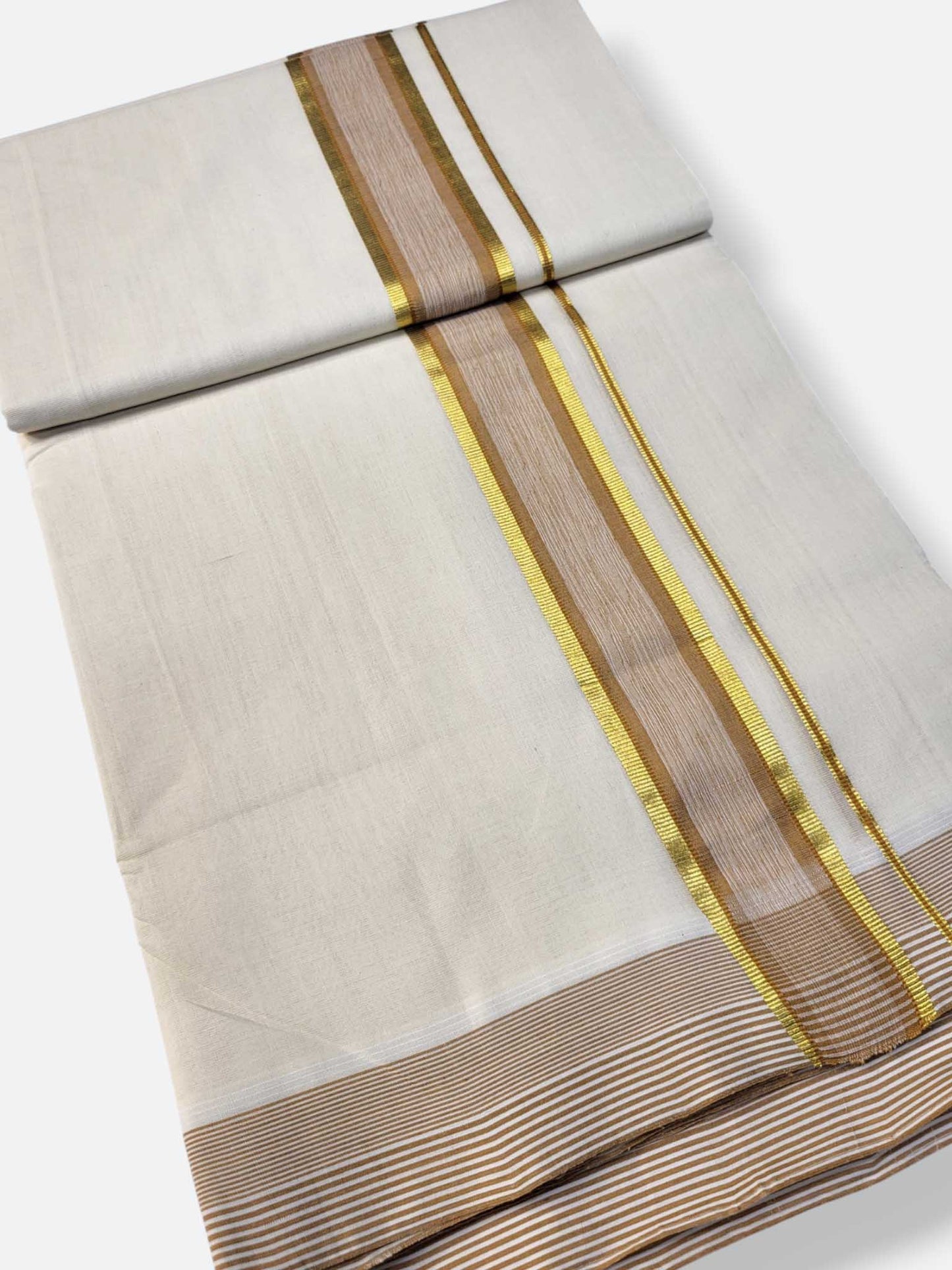 Kerala Premium Balaramapuram Handloom Dhoti/Mundu for Men