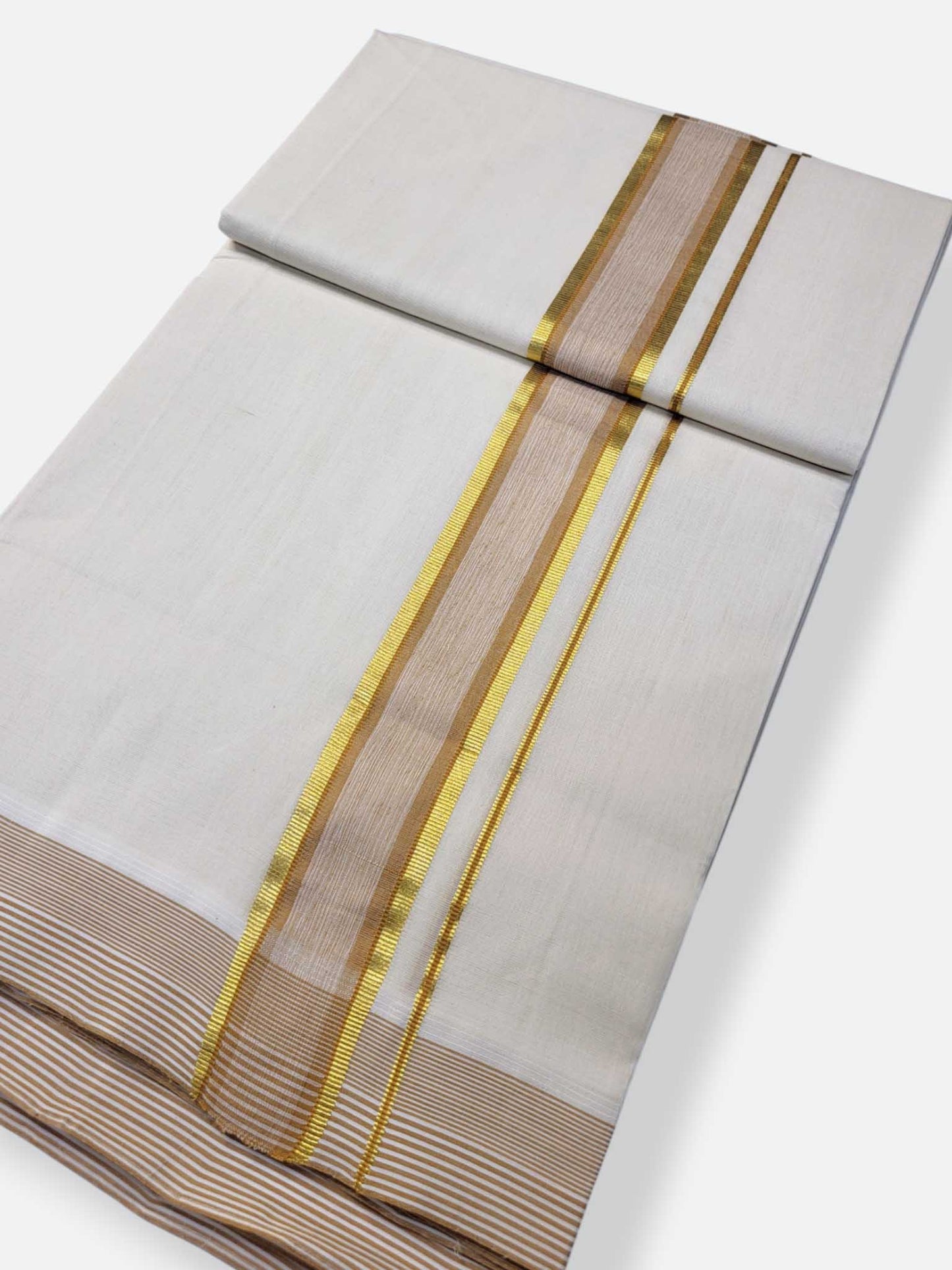 Kerala Premium Balaramapuram Handloom Dhoti/Mundu for Men