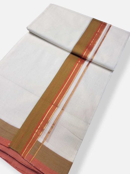 Kerala Premium Balaramapuram Handloom Dhoti/Mundu for Men