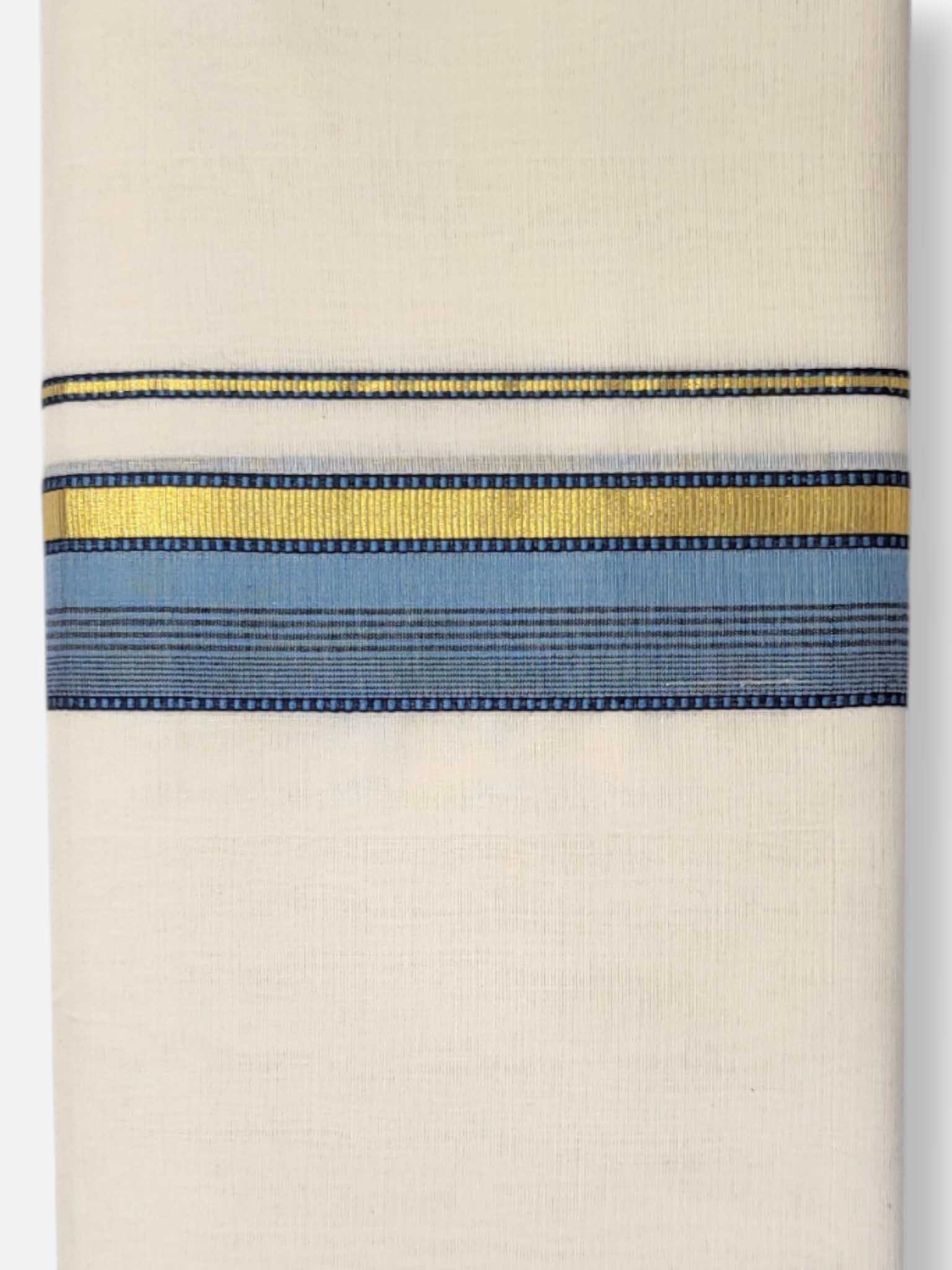 Kerala Premium Balaramapuram Handloom Dhoti/Mundu for Men