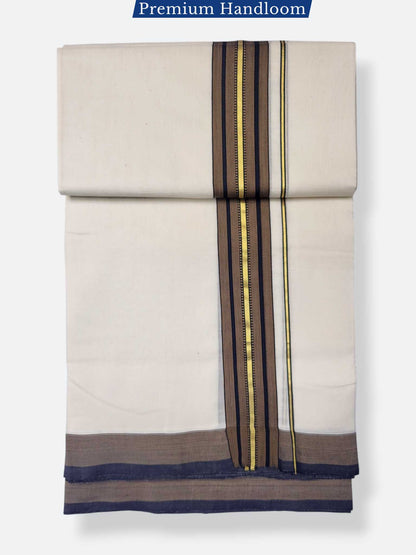Kerala Premium Balaramapuram Handloom Dhoti/Mundu for Men
