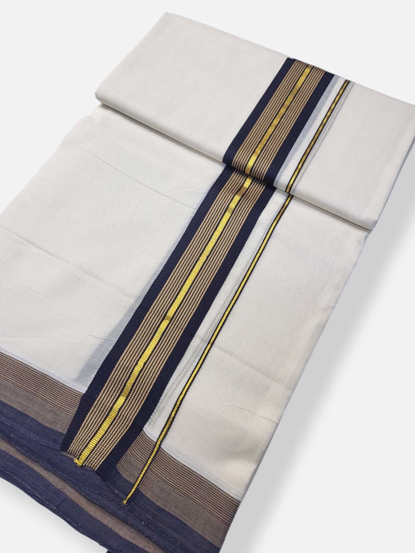 Kerala Premium Balaramapuram Handloom Dhoti/Mundu for Men