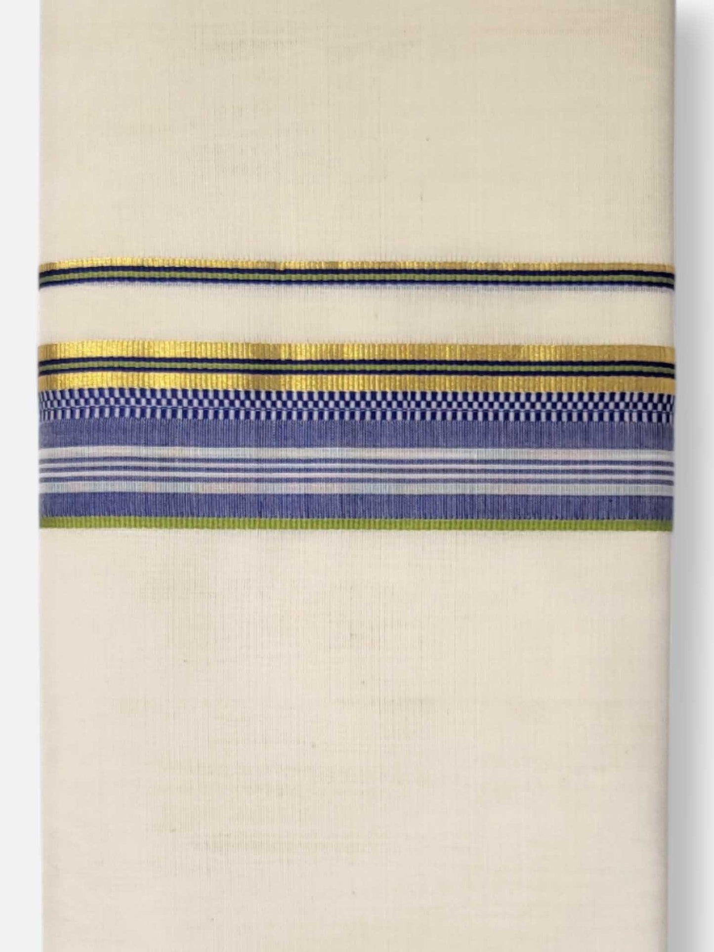 Kerala Premium Balaramapuram Handloom Dhoti/Mundu for Men