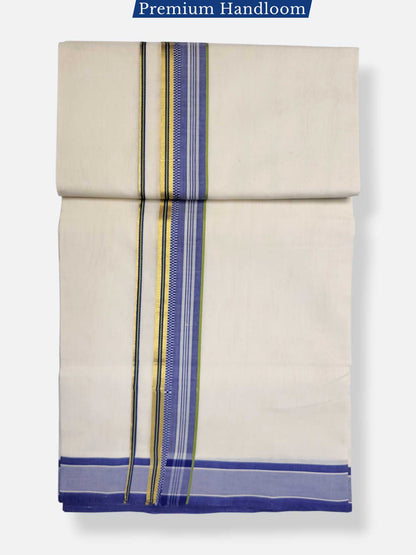 Kerala Premium Balaramapuram Handloom Dhoti/Mundu for Men