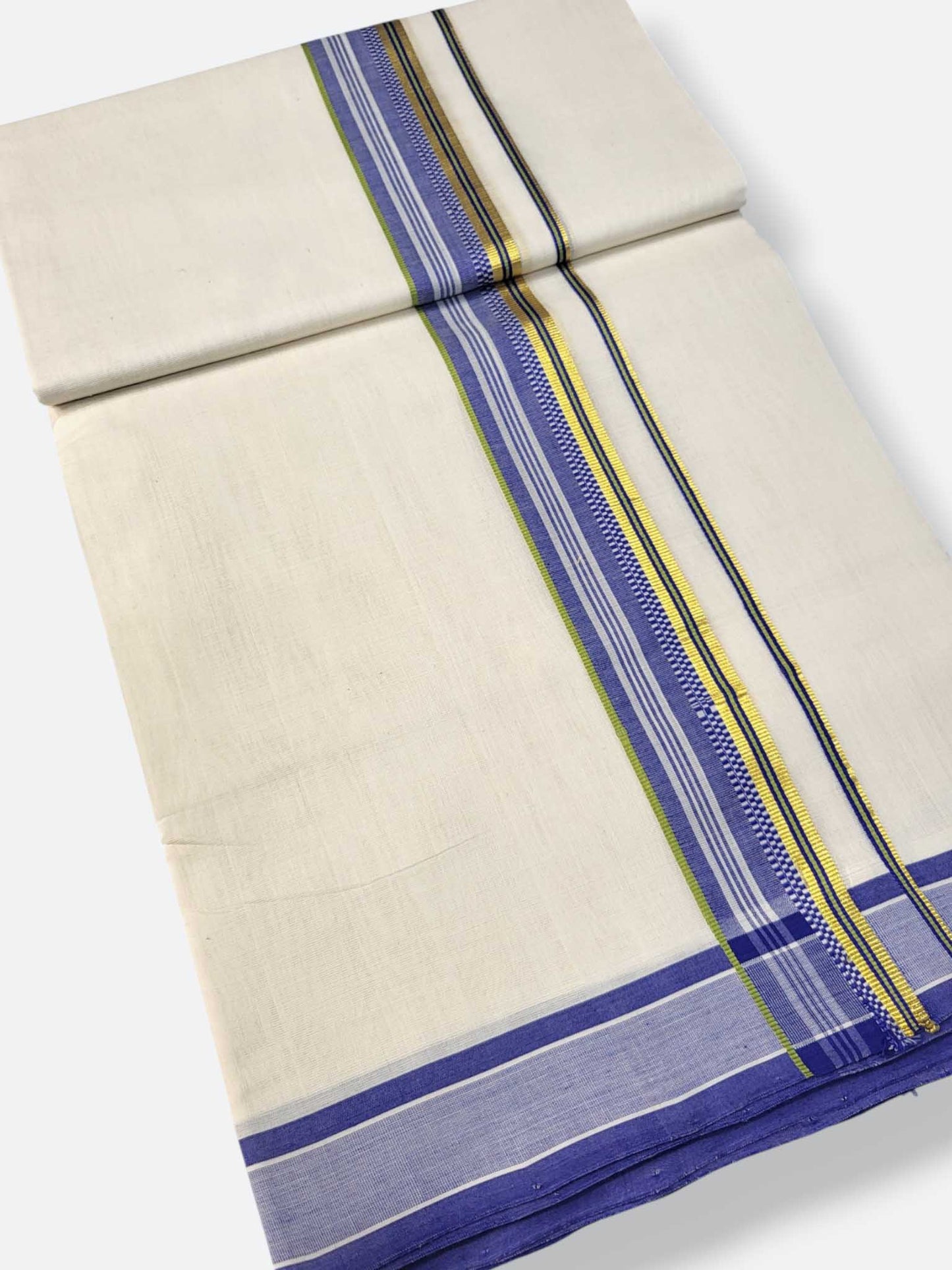 Kerala Premium Balaramapuram Handloom Dhoti/Mundu for Men
