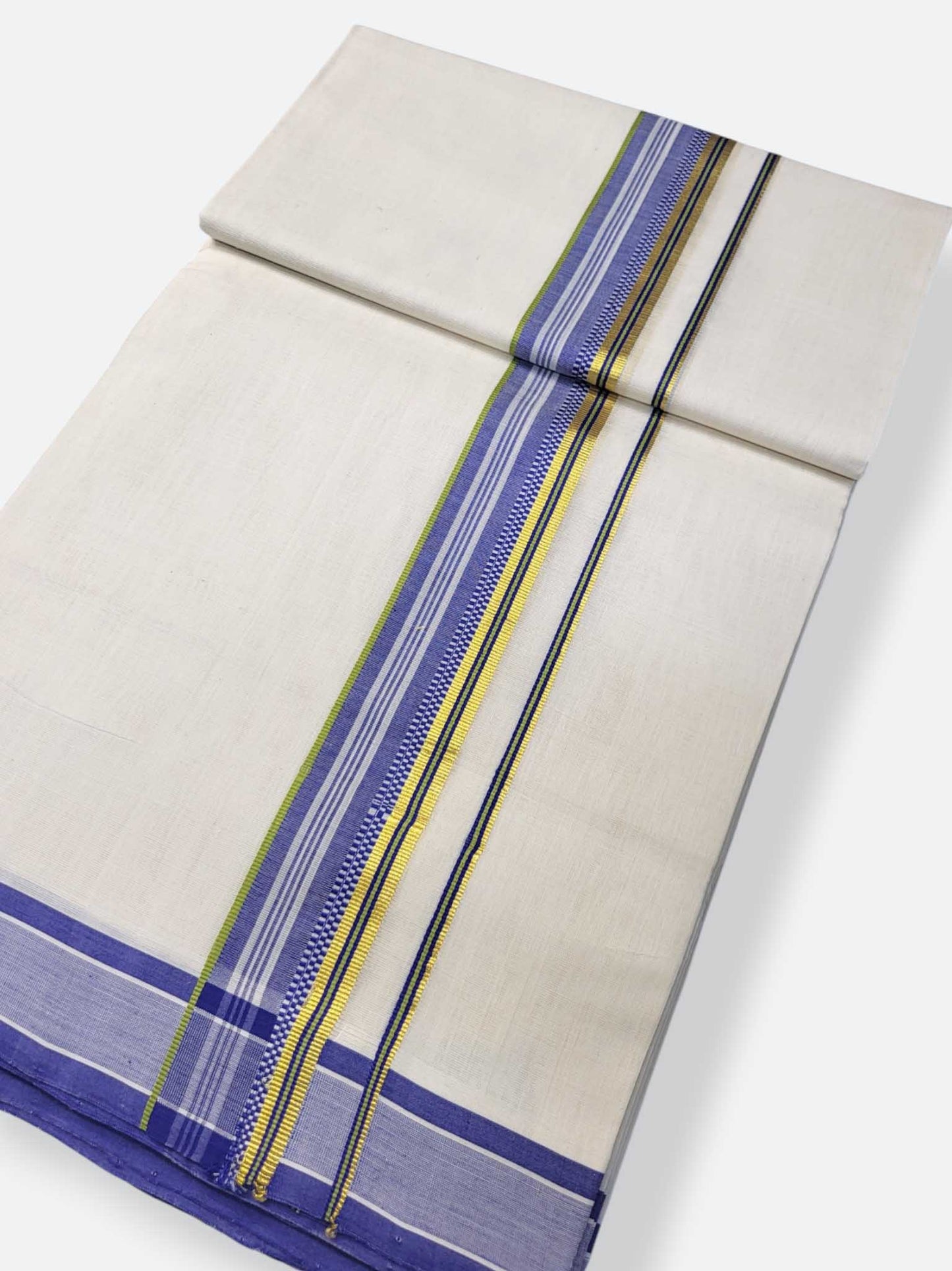 Kerala Premium Balaramapuram Handloom Dhoti/Mundu for Men