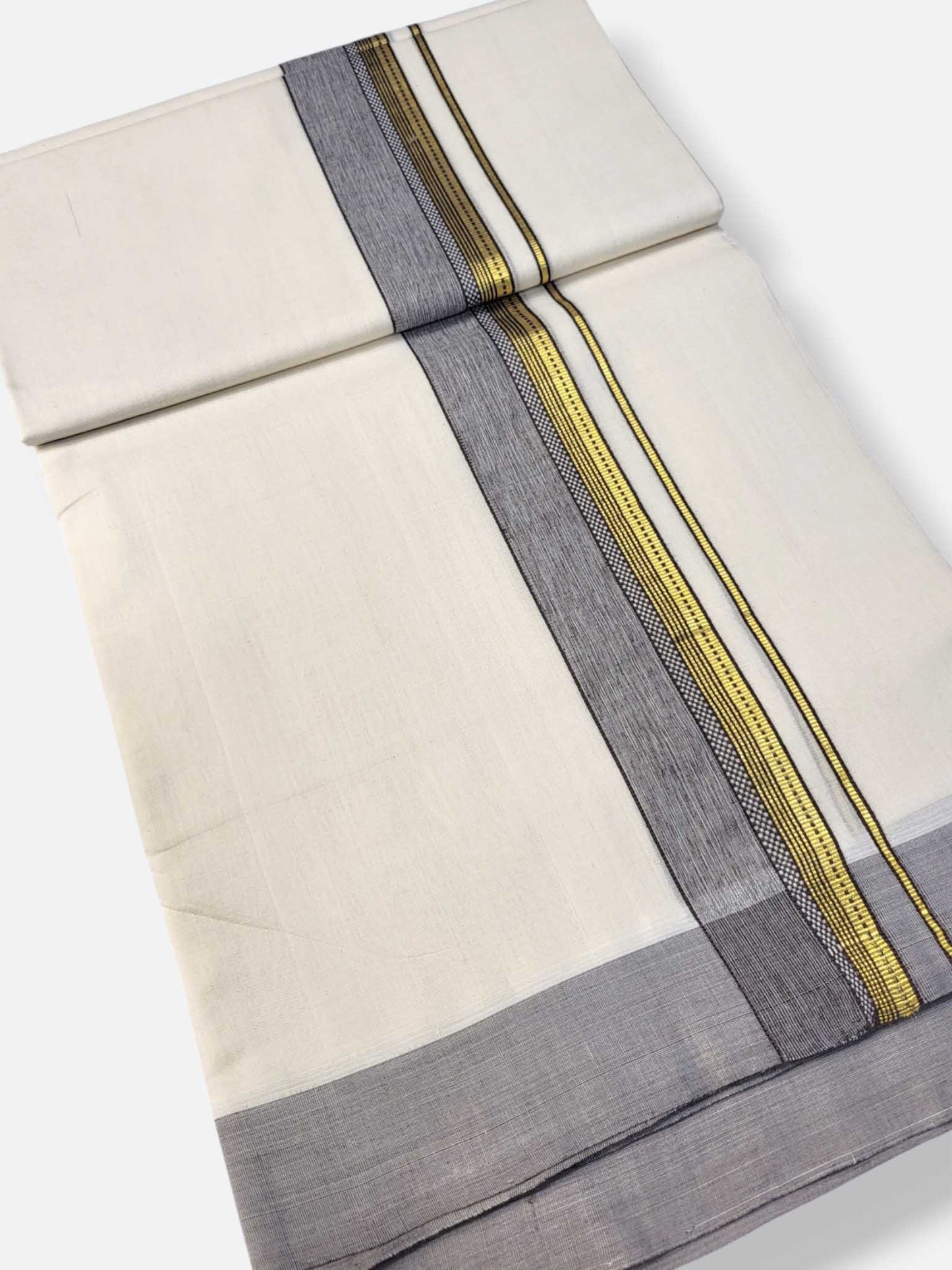 Kerala Premium Balaramapuram Handloom Dhoti/Mundu for Men