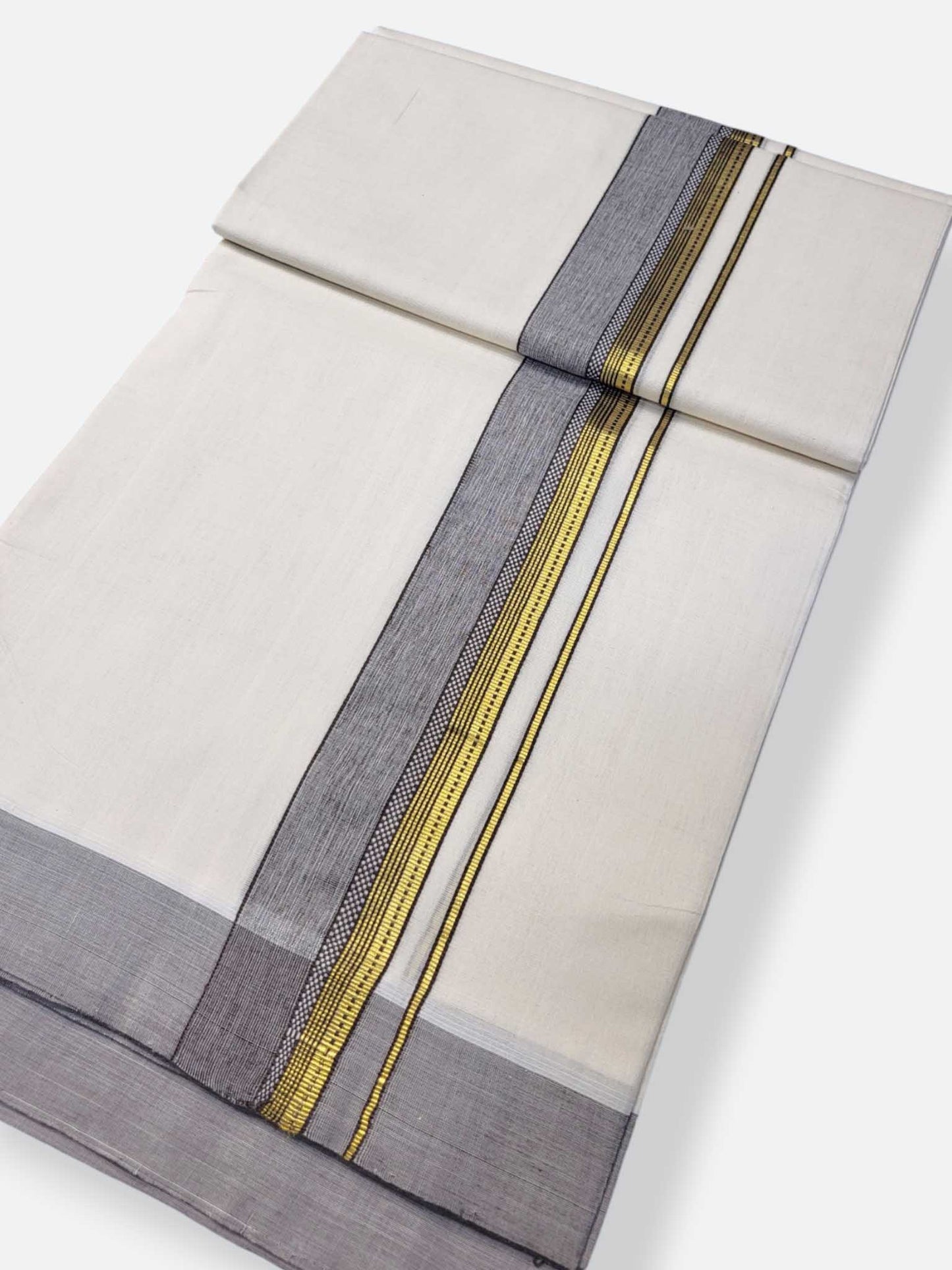 Kerala Premium Balaramapuram Handloom Dhoti/Mundu for Men