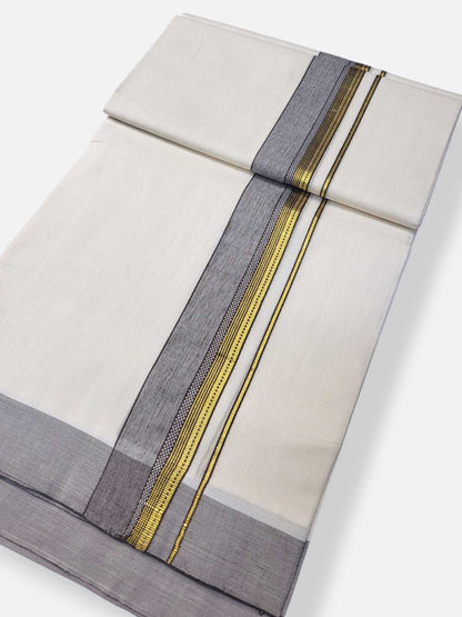 Kerala Premium Balaramapuram Handloom Dhoti/Mundu for Men