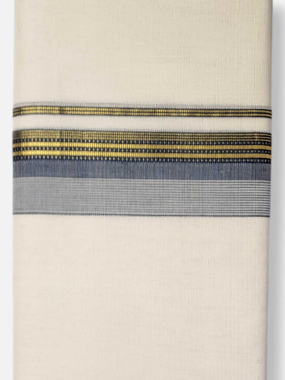 Kerala Premium Balaramapuram Handloom Dhoti/Mundu for Men