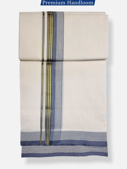 Kerala Premium Balaramapuram Handloom Dhoti/Mundu for Men