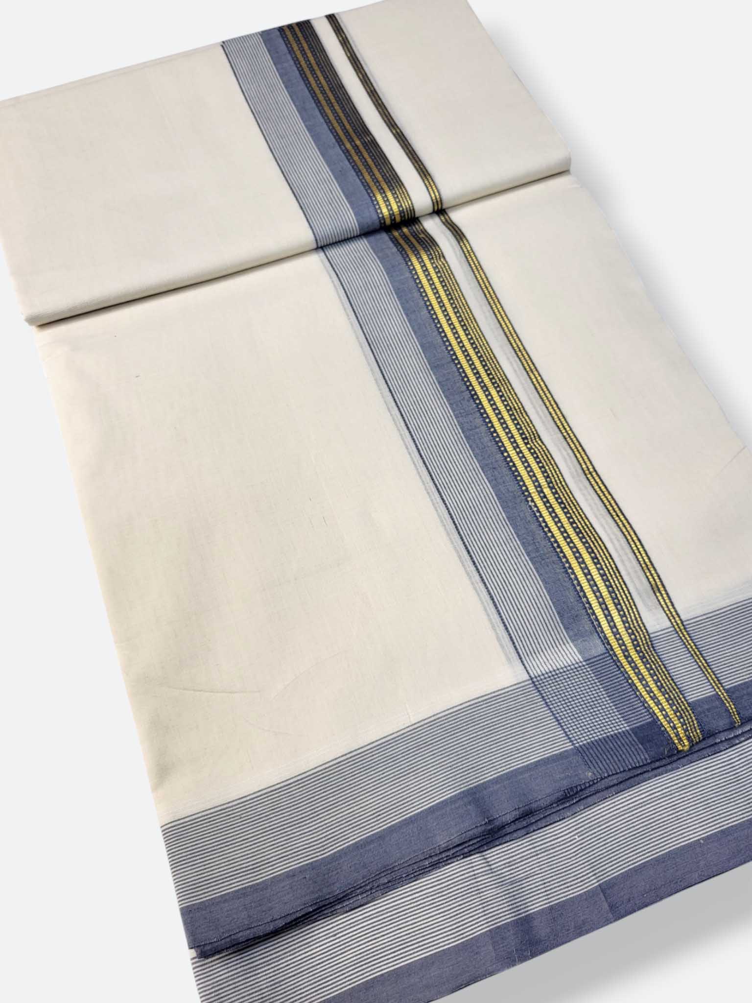 Kerala Premium Balaramapuram Handloom Dhoti/Mundu for Men