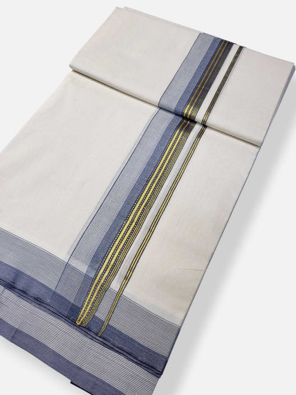 Kerala Premium Balaramapuram Handloom Dhoti/Mundu for Men