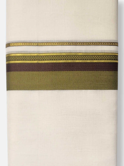 Kerala Premium Balaramapuram Handloom Dhoti/Mundu for Men
