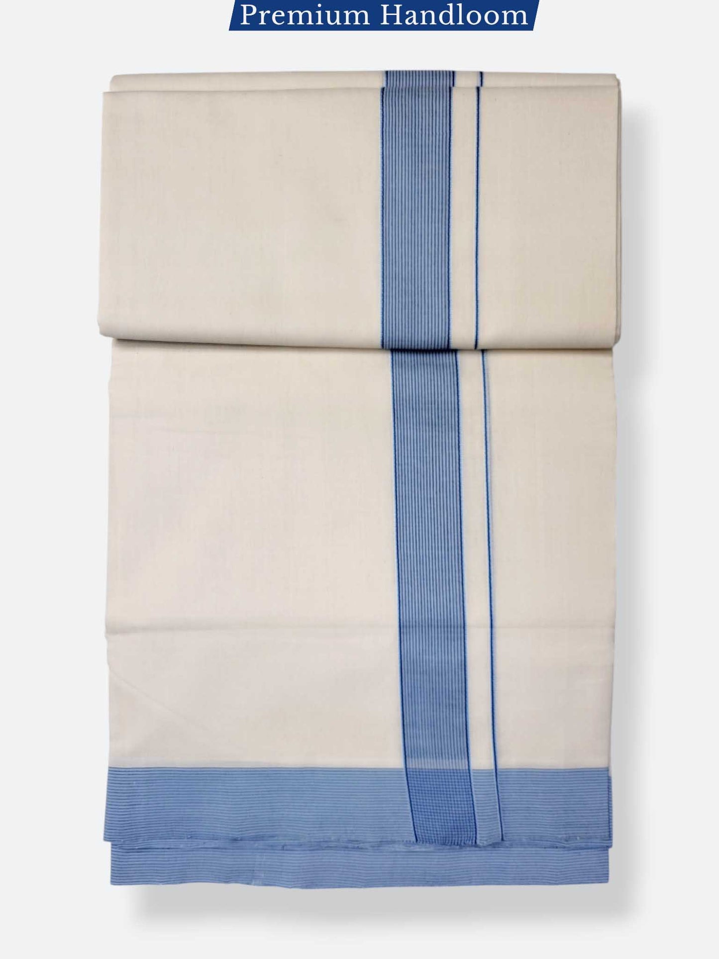 Kerala Premium Balaramapuram Handloom Dhoti/Mundu for Men