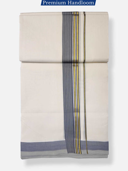 Kerala Premium Balaramapuram Handloom Dhoti/Mundu for Men