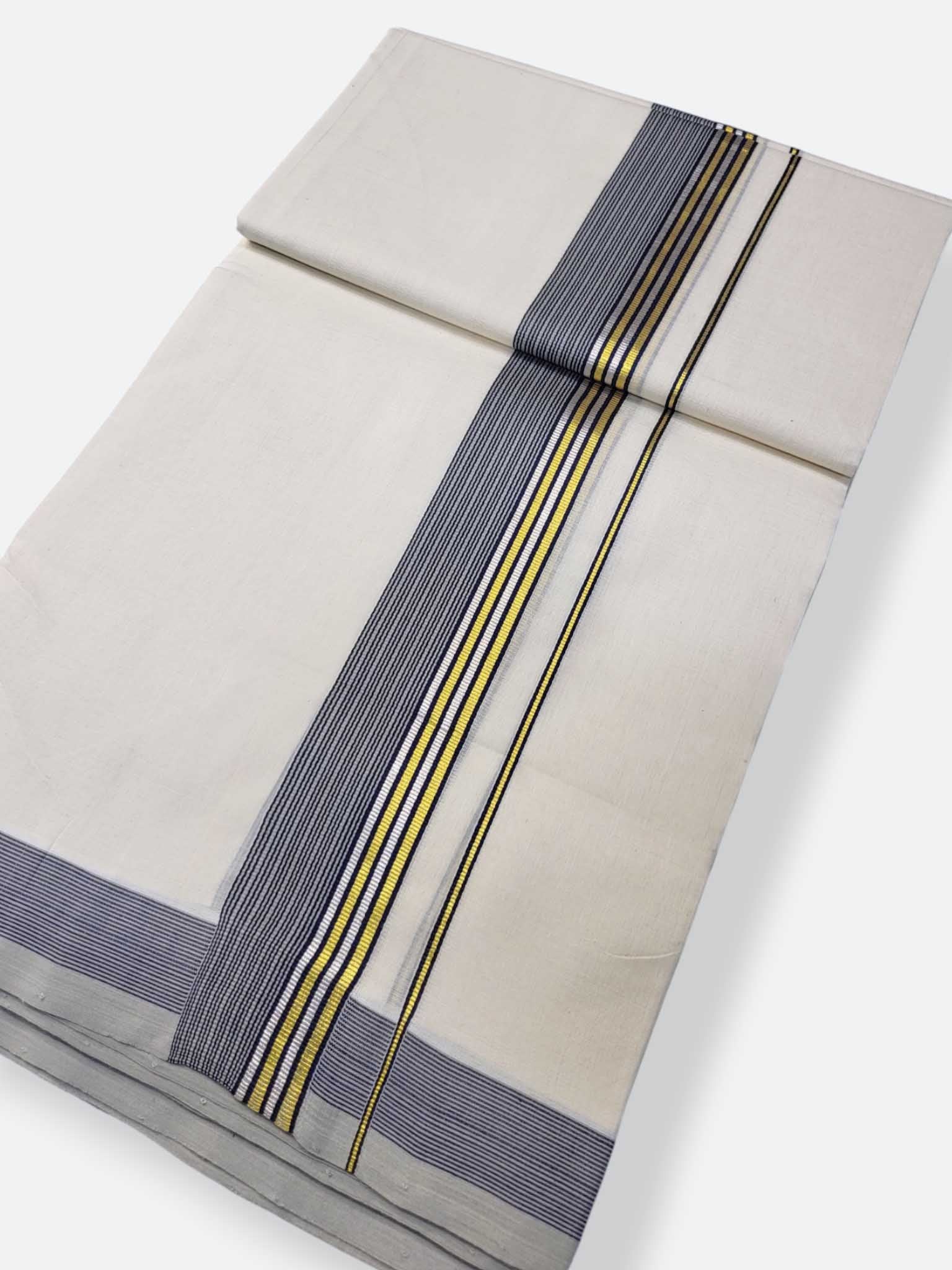 Kerala Premium Balaramapuram Handloom Dhoti/Mundu for Men