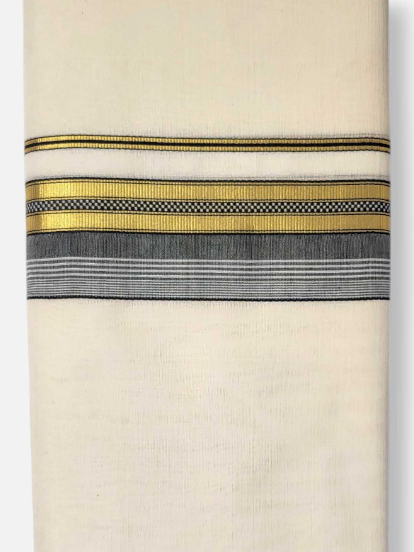 Kerala Premium Balaramapuram Handloom Dhoti/Mundu for Men
