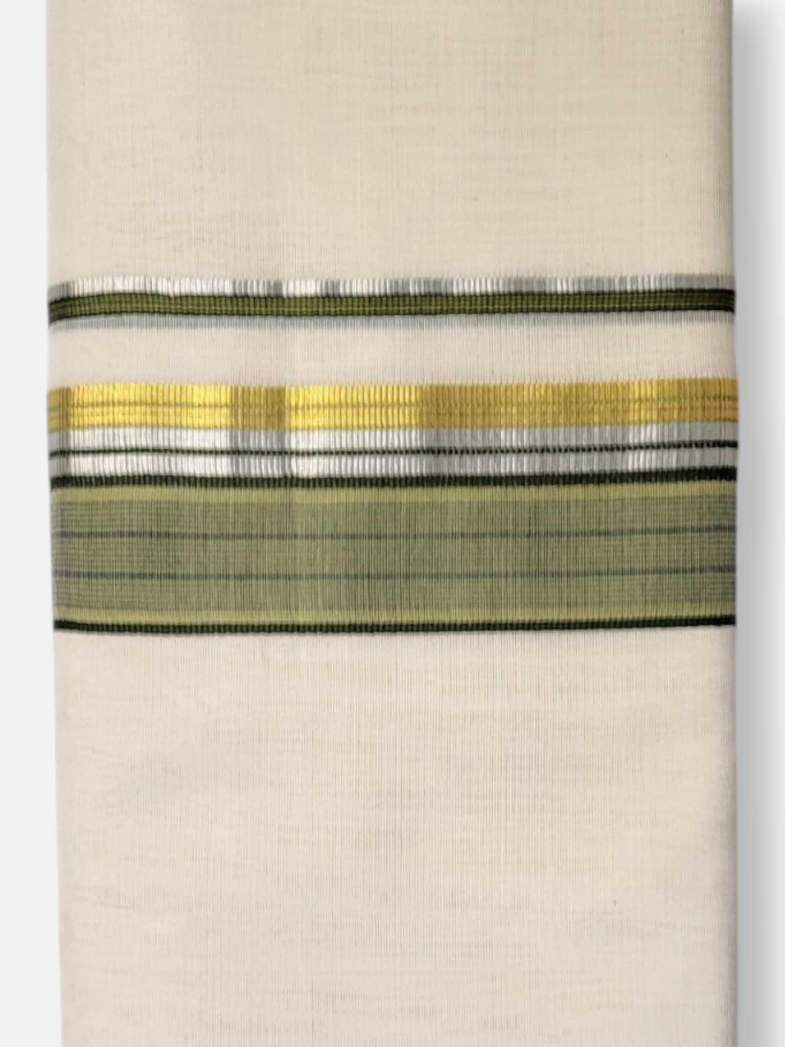 Kerala Premium Balaramapuram Handloom Dhoti/Mundu for Men
