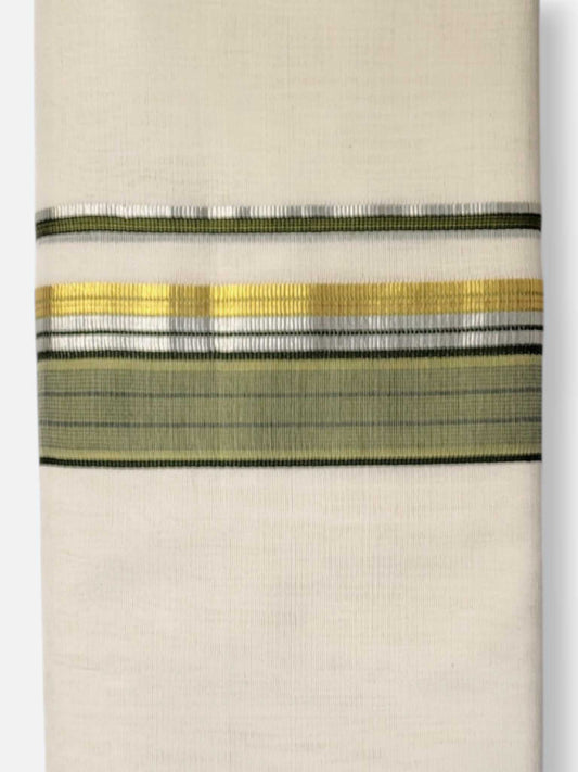 Kerala Premium Balaramapuram Handloom Dhoti/Mundu for Men