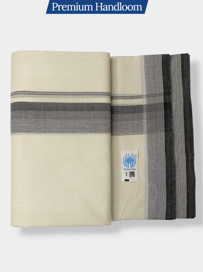 Kerala Premium Balaramapuram Handloom Dhoti/Mundu for Men