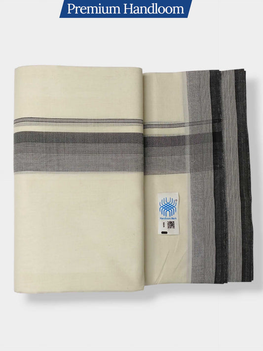 Kerala Premium Balaramapuram Handloom Dhoti/Mundu for Men