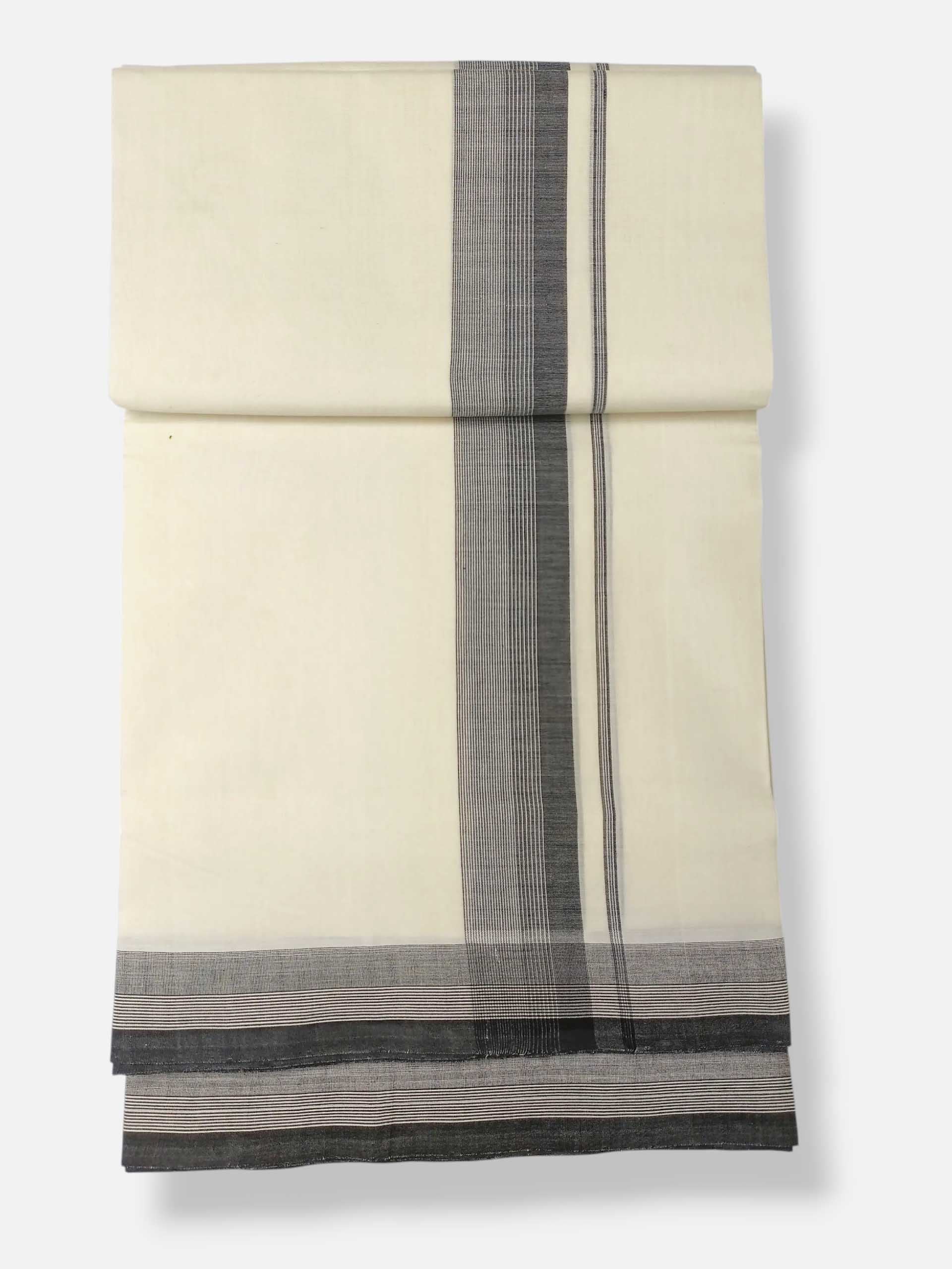 Kerala Premium Balaramapuram Handloom Dhoti/Mundu for Men