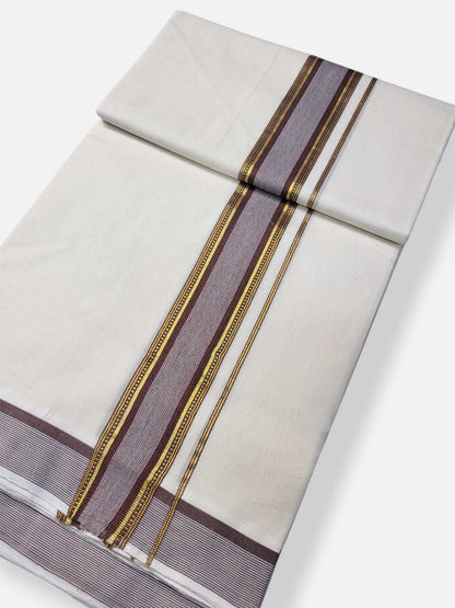 Kerala Premium Balaramapuram Handloom Dhoti/Mundu for Men