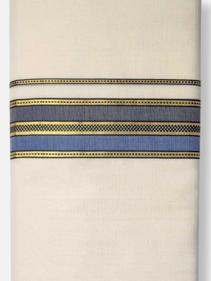 Kerala Premium Balaramapuram Handloom Dhoti/Mundu for Men