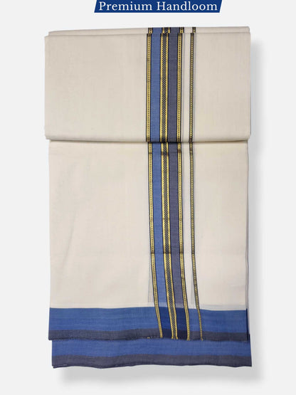 Kerala Premium Balaramapuram Handloom Dhoti/Mundu for Men