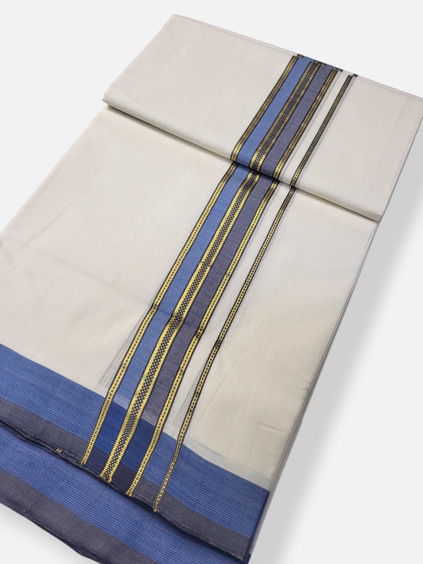 Kerala Premium Balaramapuram Handloom Dhoti/Mundu for Men