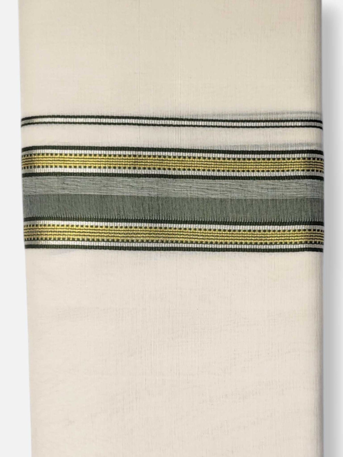 Kerala Premium Balaramapuram Handloom Dhoti/Mundu for Men