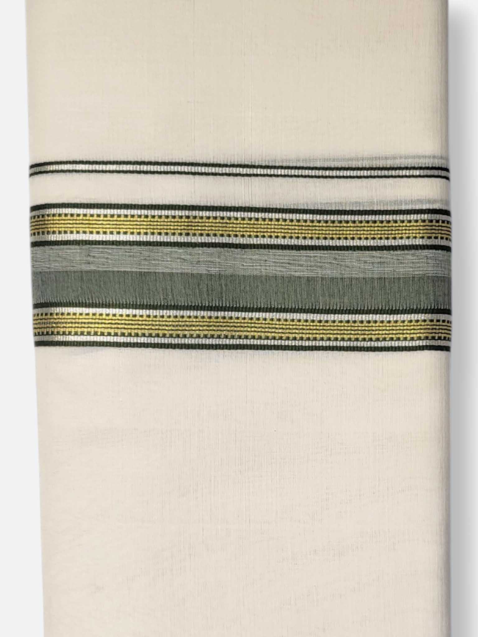 Kerala Premium Balaramapuram Handloom Dhoti/Mundu for Men