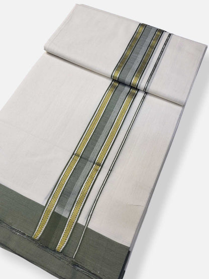 Kerala Premium Balaramapuram Handloom Dhoti/Mundu for Men