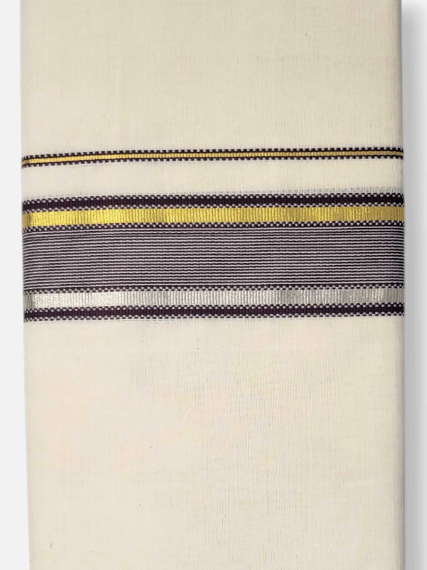 Kerala Premium Balaramapuram Handloom Dhoti/Mundu for Men