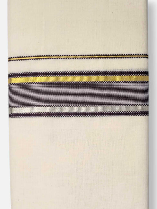 Kerala Premium Balaramapuram Handloom Dhoti/Mundu for Men