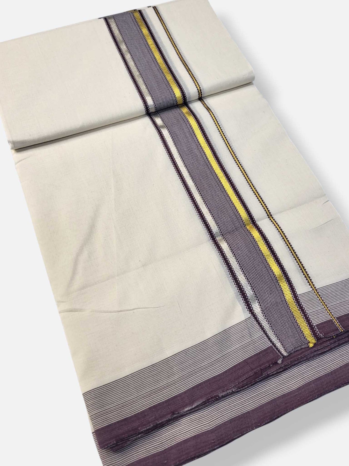 Kerala Premium Balaramapuram Handloom Dhoti/Mundu for Men