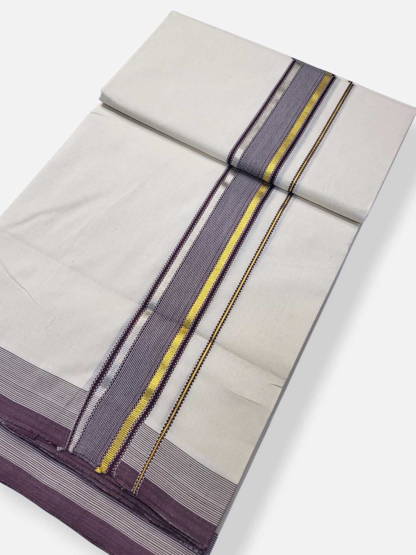 Kerala Premium Balaramapuram Handloom Dhoti/Mundu for Men