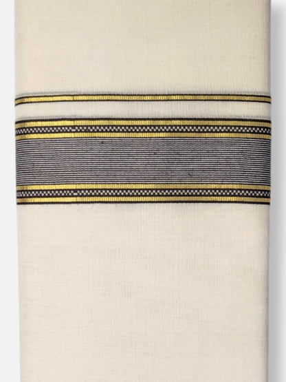 Kerala Premium Balaramapuram Handloom Dhoti/Mundu for Men