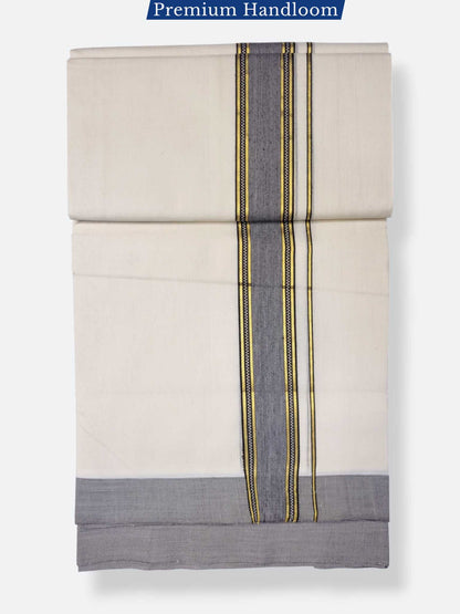 Kerala Premium Balaramapuram Handloom Dhoti/Mundu for Men