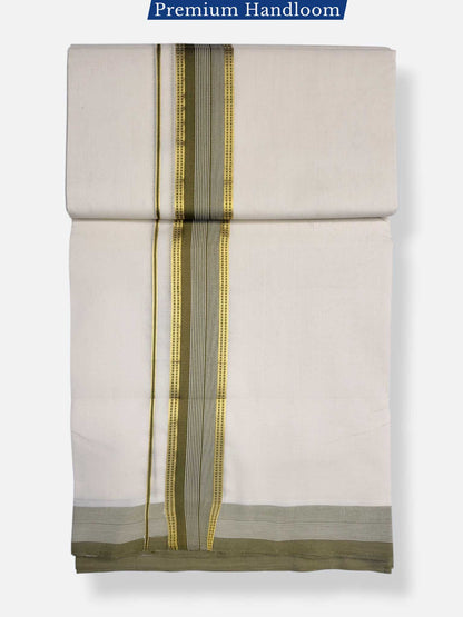 Kerala Premium Balaramapuram Handloom Dhoti/Mundu for Men