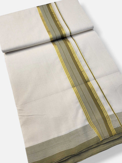 Kerala Premium Balaramapuram Handloom Dhoti/Mundu for Men